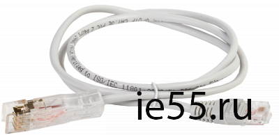 ITK Патч-корд 110-RJ45 4 пары, кат.5Е, 2м, серый