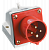 Вилка стационарная ССИ-524 32А-6ч/380-415В 3Р+РЕ IP44 MAGNUM ИЭК